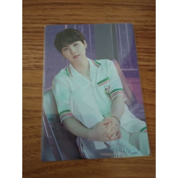 MPC SOWOOZOO BTS SUGA YOONGI OFFICIAL PHOTOCARD PC