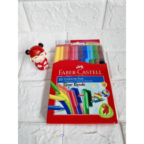 

10 connector pens faber castell/connector pen faber castell/connector pen/spidol faber castell