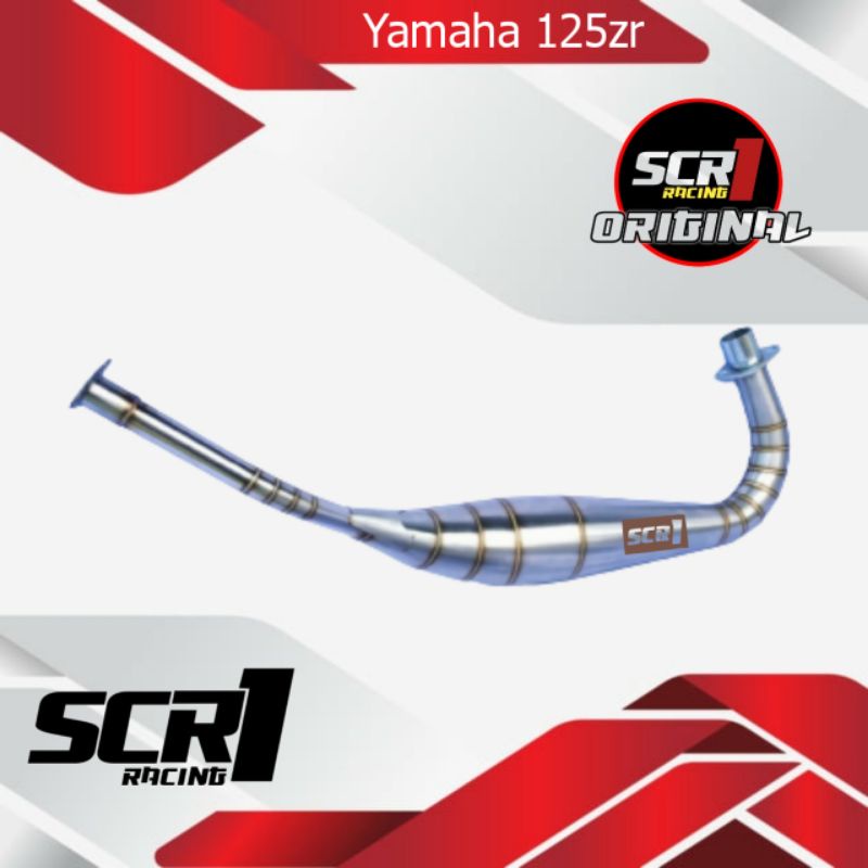 Chamber Knalpot Yamaha 125zr Kolong Full Stainless