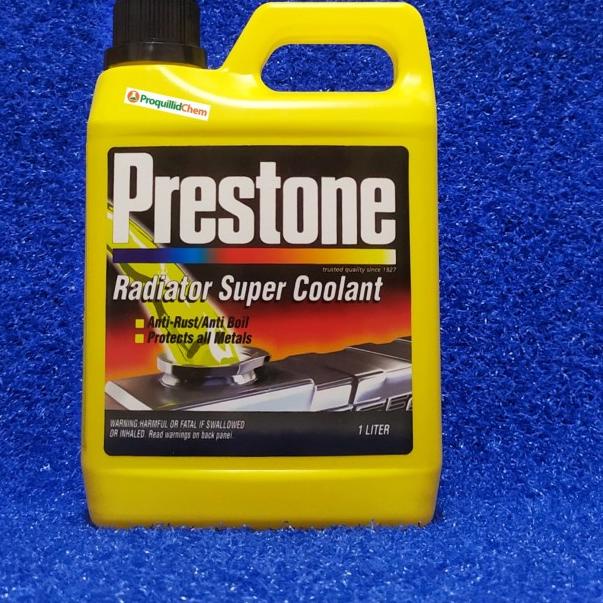 PRESTONE AIR COOLANT RADIATOR SUPER COOLANT CONCENTRATE MOBIL PRESTONE