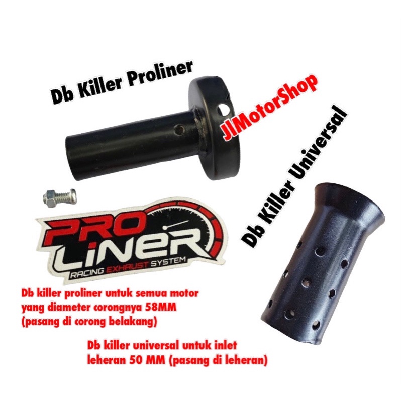 Hot Deals Db Killer Proliner Tr1 Tr1-R Peredam Suara Proliner Pro Liner Tr1 Tr1 R Semua Knalpot