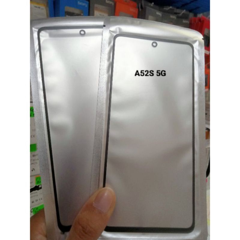 Kaca Glass Lcd+Lem Oca Kaca Touchscreen Samsung Galaxy A52S 5G Original