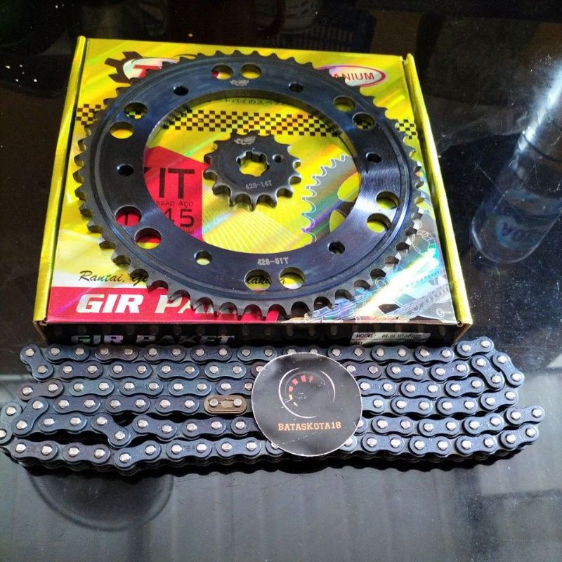 Gir set gear paket yamaha wr 155 komplit