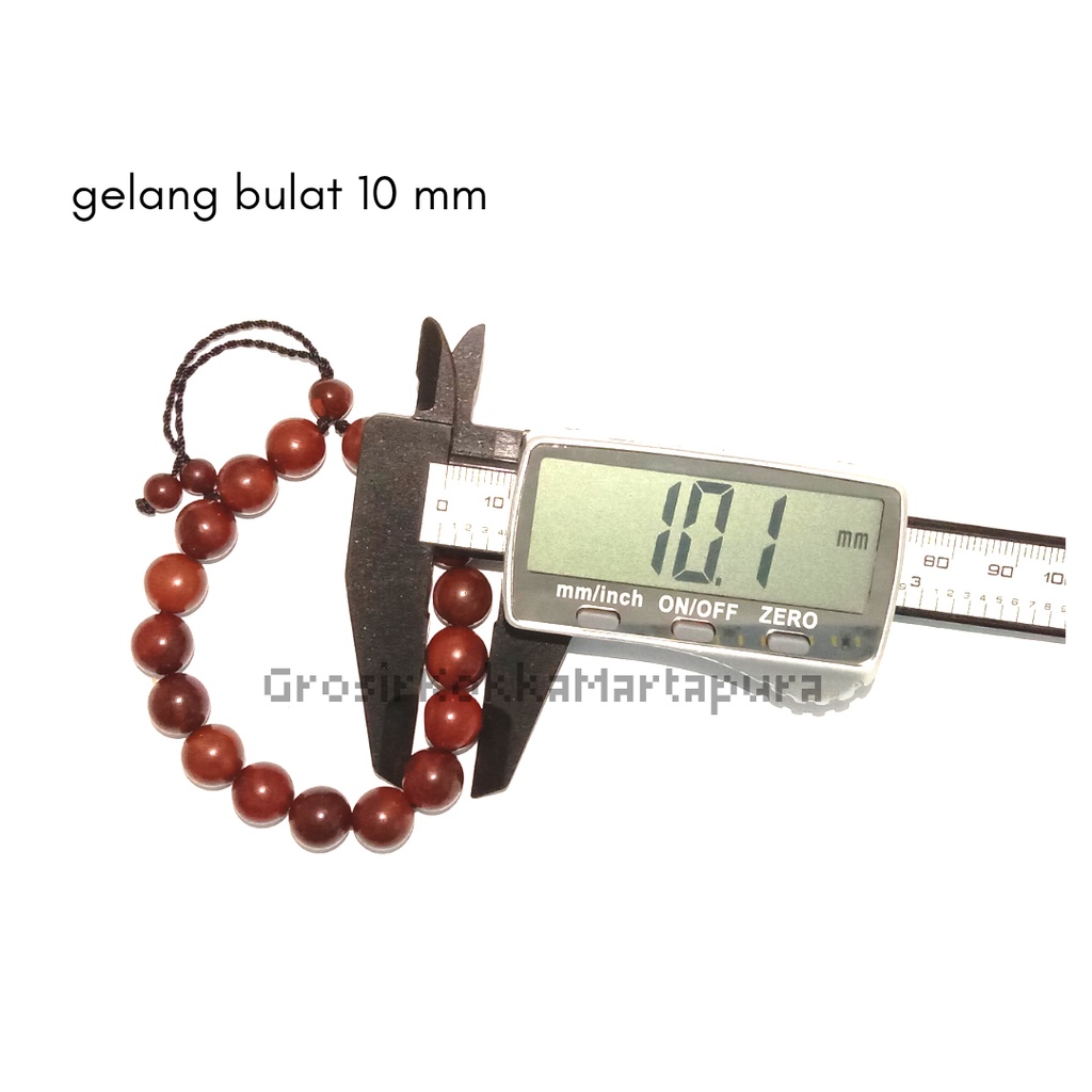 Gelang Kaukah Kokka Bulat Besar 10 mm