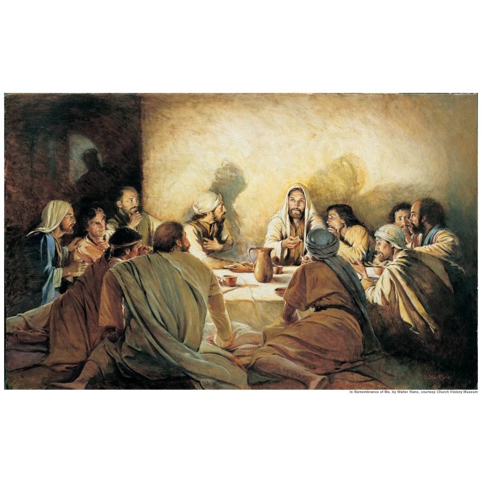 Repro Digital Gambar Lukisan Foto Jesus Christian Yesus Kristus Tuhan