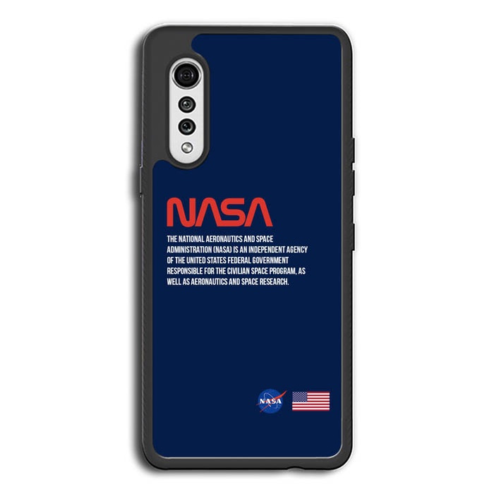 Hardcase Casing Hp Case LG Velvet V60 V50 V40 ThinQ 5G NASA Space YD0635