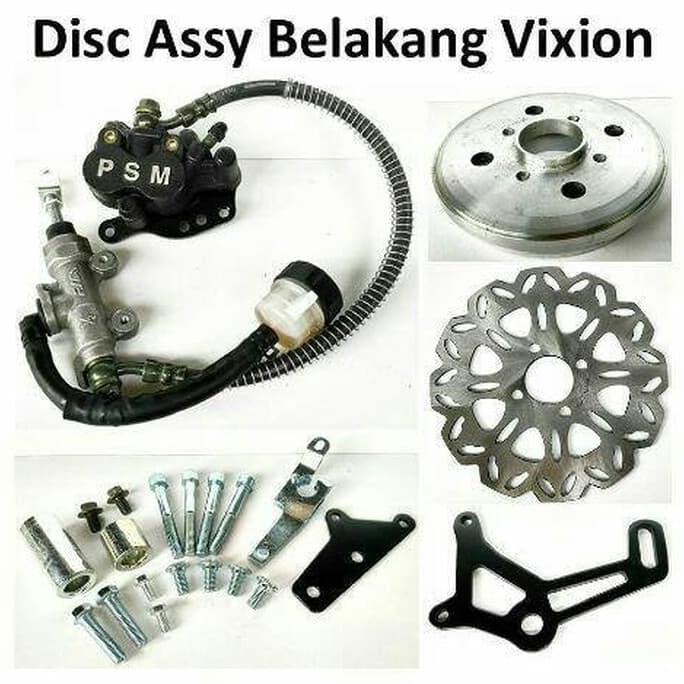 Cakram Set Vixion Old Rem Disc Belakang New Vixion Cakram Set Belakang