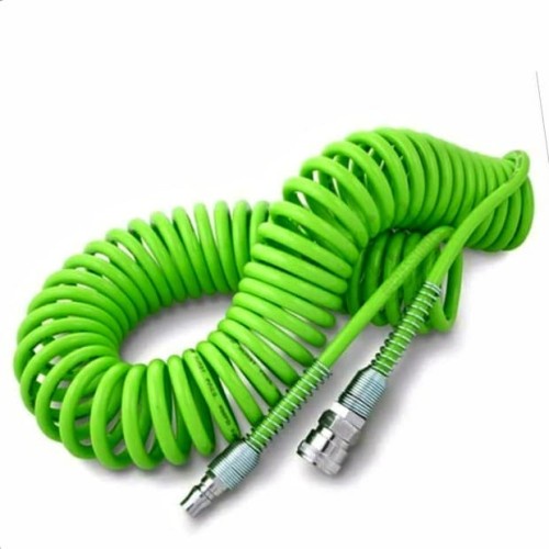 NEW PROMO Selang Spiral / Ulir Panjang 4,5 ~ 12 meter / Recoil Hose Green / Hijau YUKIDO