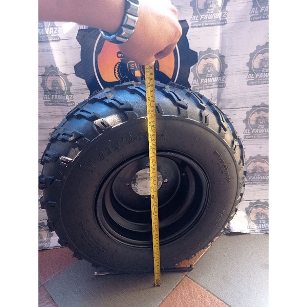 ban set velg atv ring 10 belakang 22x10-10