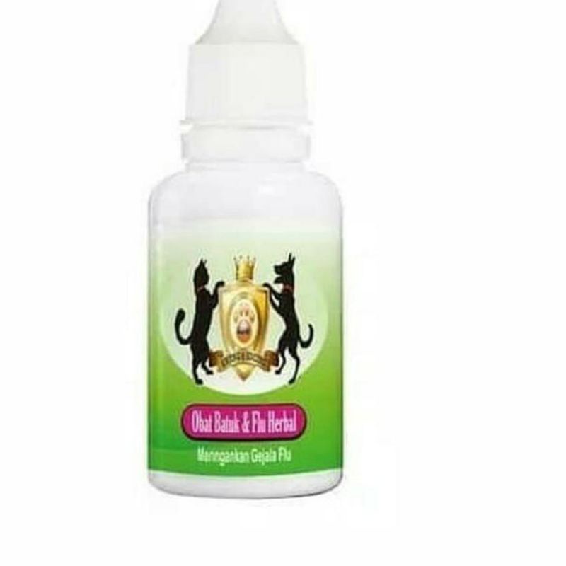 obat batuk obat flu herbal anjing kucing 30ml raid all