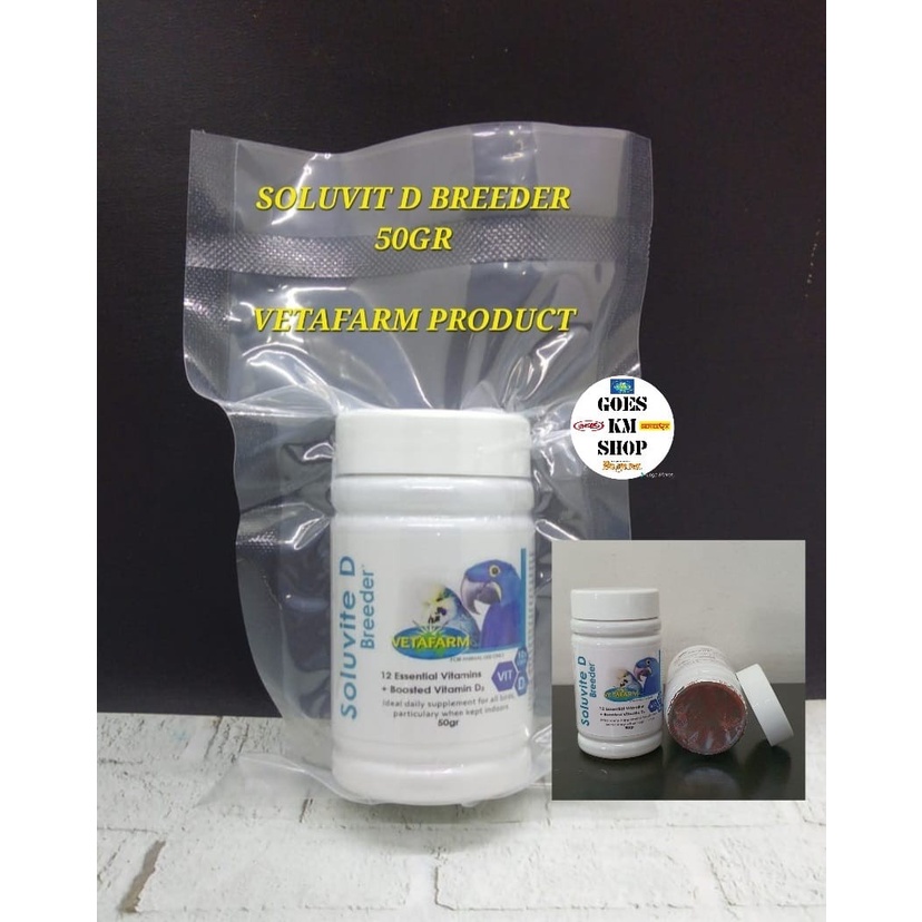 SOLUVIT D BREEDER 50 GR