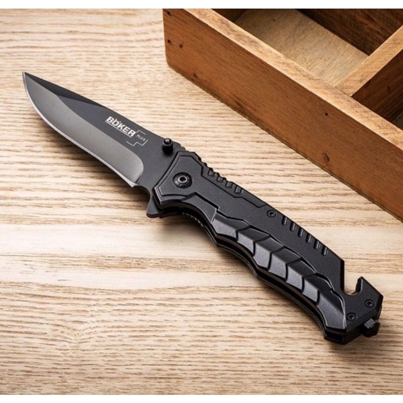 Pisau Survival / Pisau Boker / Pisau Camping