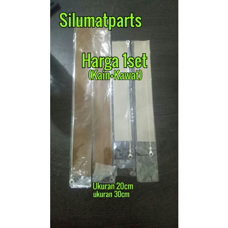Elemen Kawat Press Plastik 20cm 30cm / Elemen Pemanas Sealer / Element Kawat Press