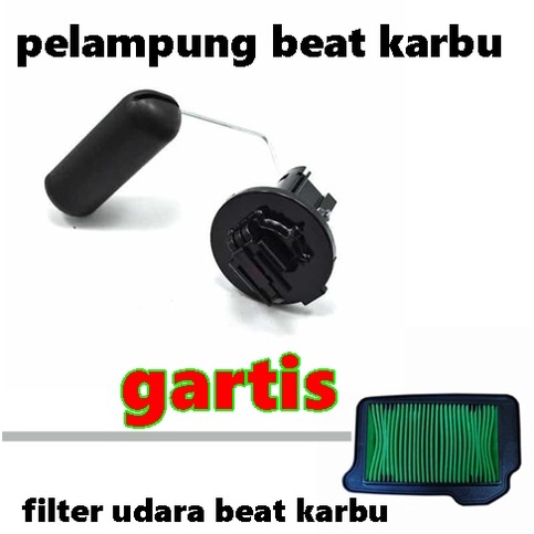 PELAMPUNG BENSIN BEAT KARBU SCOOPY KARBU SPACY KARBU KVY BONUS FILTER UDARA