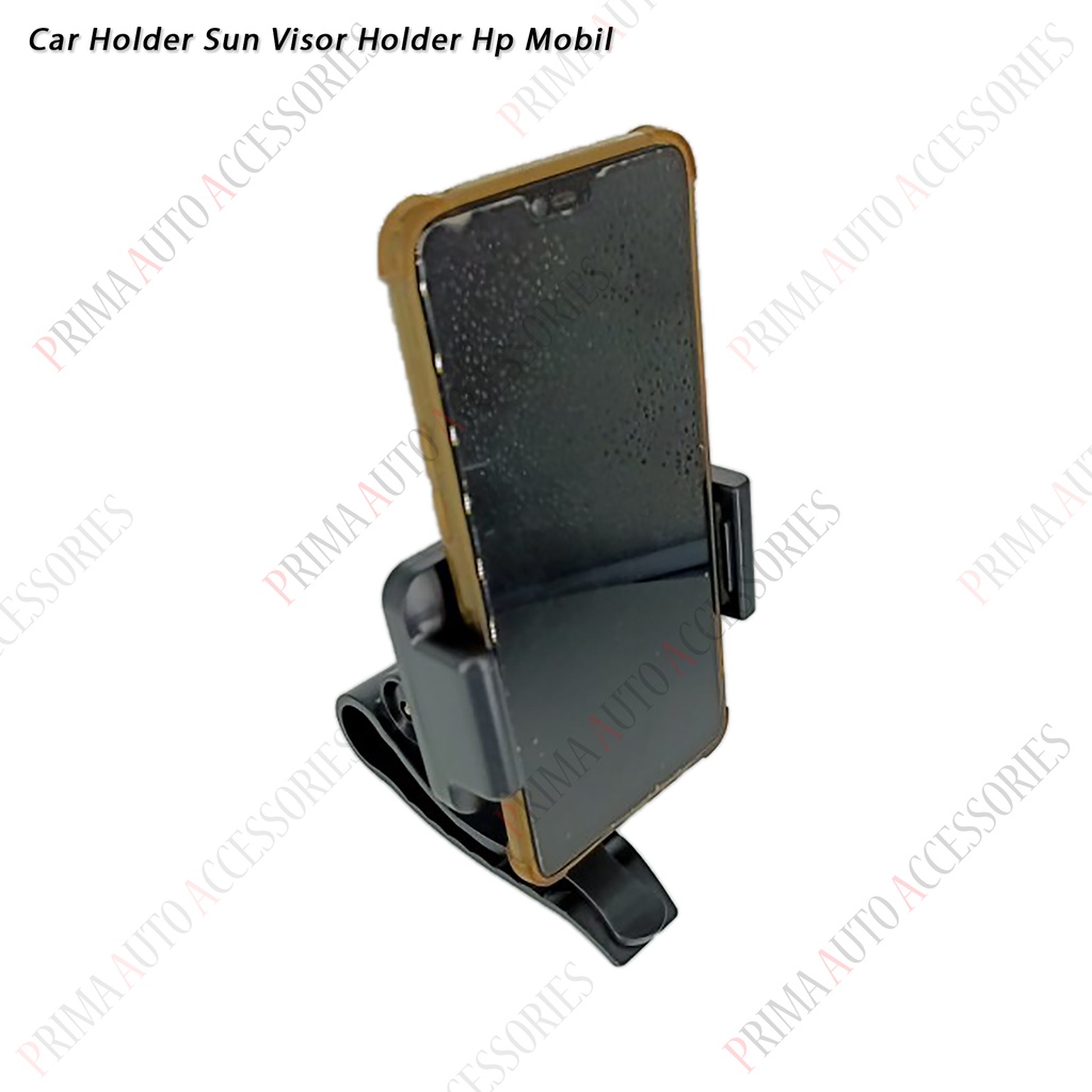 Car Holder Sun Visor Holder Hp Mobil Sunvisor Phone Holder Universal