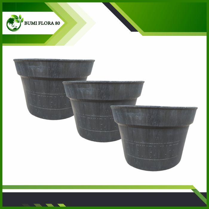 pot yasindo 42 karet anti pecah diameter 40cm/pot anti pecah/pot yasindo karet 40cm
