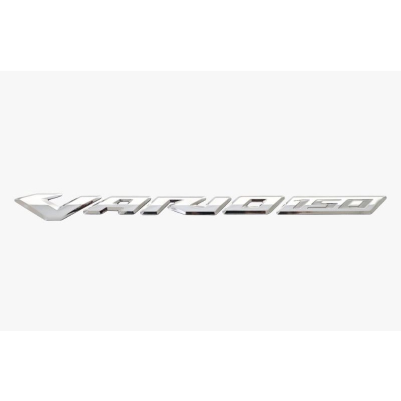 EMBLEM LOGO HONDA VARIO 150 SILVER