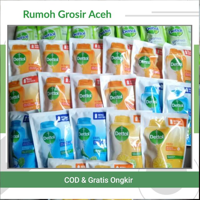 {ACEH} Dettol Body Wash refill 200ml | Sabun Mandi Cair
