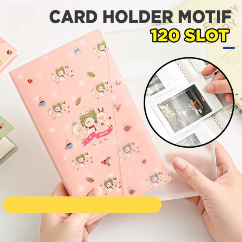 

Photo Lomo Card 120 Slot Album / Tempat Photocard Kartu Nama / Album Palaroid