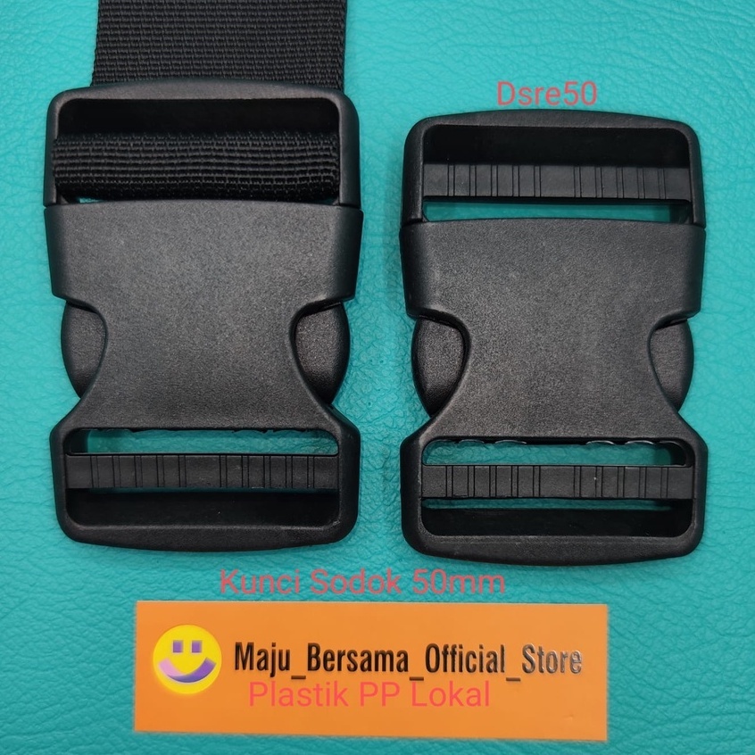 Buckle Plastik PP Lokal - Kunci Sodok 50mm - SS1