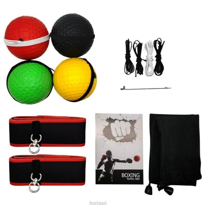 Set Bola Refleks Kontrol Kecepatan Peralatan Fitness / Olahraga / Gym