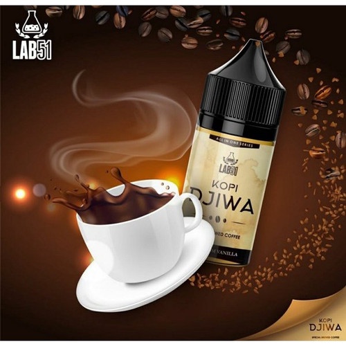 LIQUID KOPI DJIWA Pods Friendly Series 30ML AUTHENTIC By Lab51