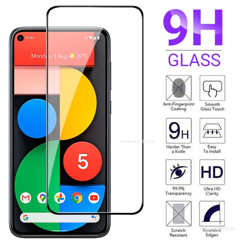 Pelindung Layar Tempered Glass 9D Untuk Google Pixel 4A Google Pixel 3 XL Lite 3A 4 5