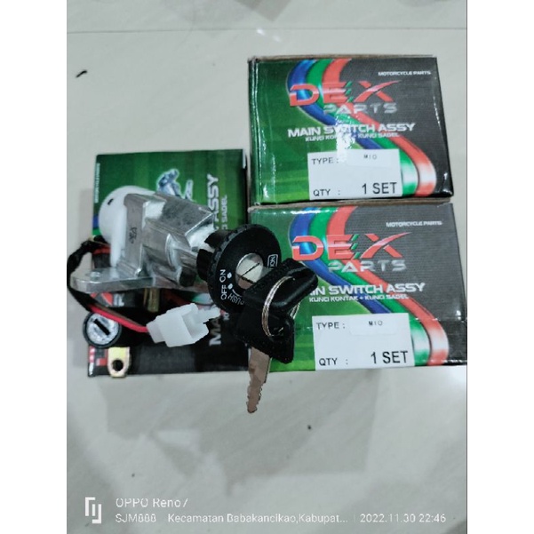 kunci kontak set motor mio