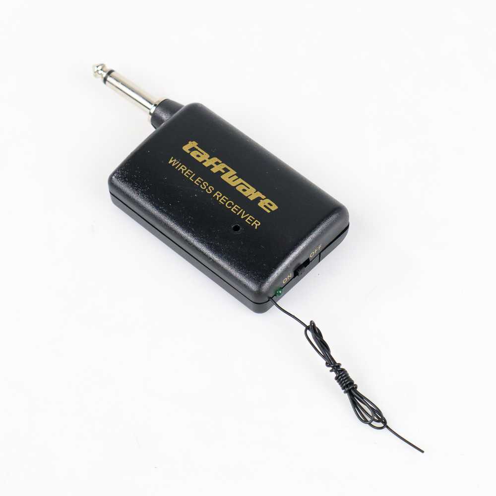 Taffware Wireless FM Transmitter Receiver Pro Microphone Nirkabel Mikrofon Suara Jernih Multifungsi Perekam Audio
