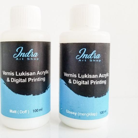 

Indra Art Varnish for Acrylic Paint 100 ml / Vernis lukis - Matt