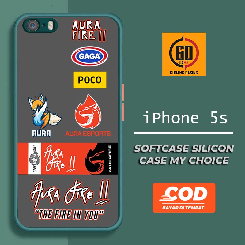 Case IPHONE 5S Case Hp IPHONE 5S  Case Mychoice Gudang Casing [AURA] Casing Hp Aesthetic Kesing Hp K