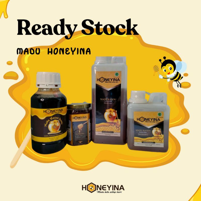 

Madu Randu Asli Honeyina 1Kg