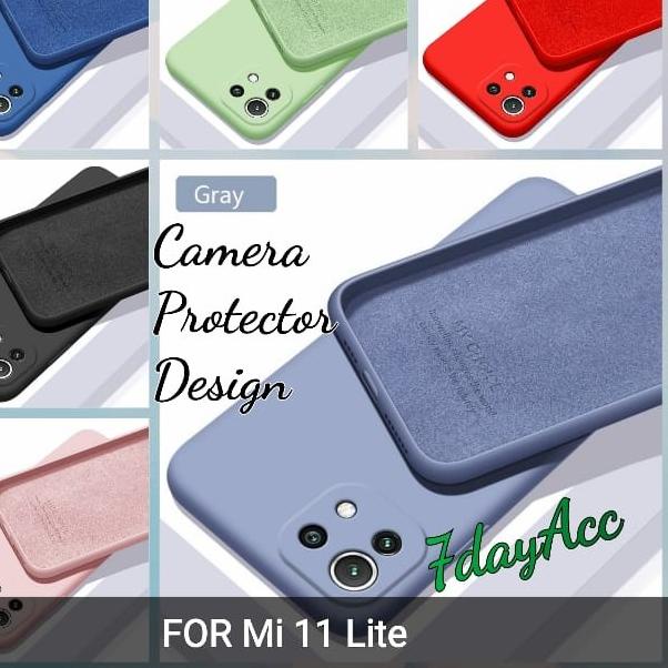 CASE Mi 11 Lite / mi 11Lite Softcase Candy Brudu Silikon Casing - grey, mi 11 lite
