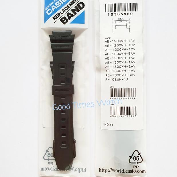 STRAP CASIO AE-1200WH / AE-1300WH / W-216H / F-108WH Casio Original
