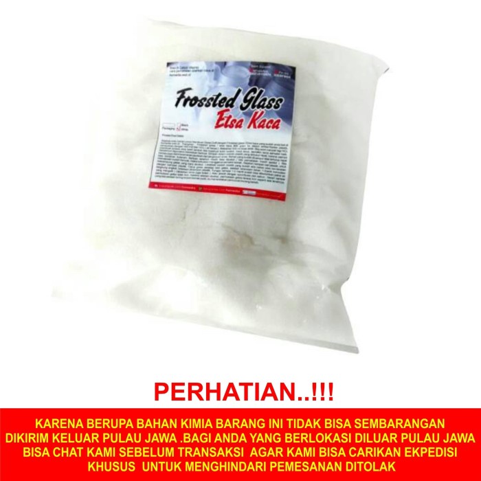 Bubuk Etsa Kaca/Gelas Putih Murah