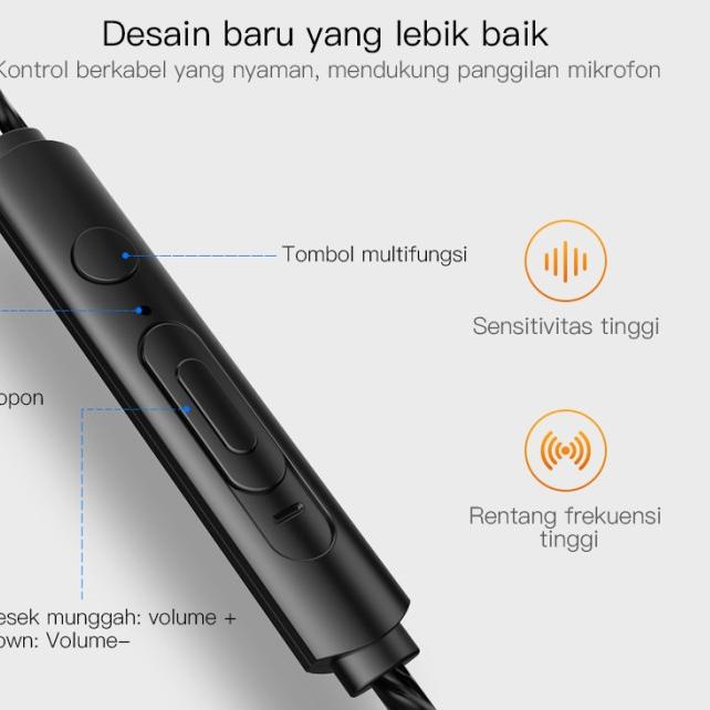 TACOO Metal in-ear wired headset TA0603 Black