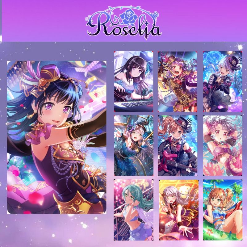 

Photocard Bang Dream: Roselia - Morfonica - Hello, Happy World - Pastel Palletes - Afterglow - Poppin party - Raise A Suilen