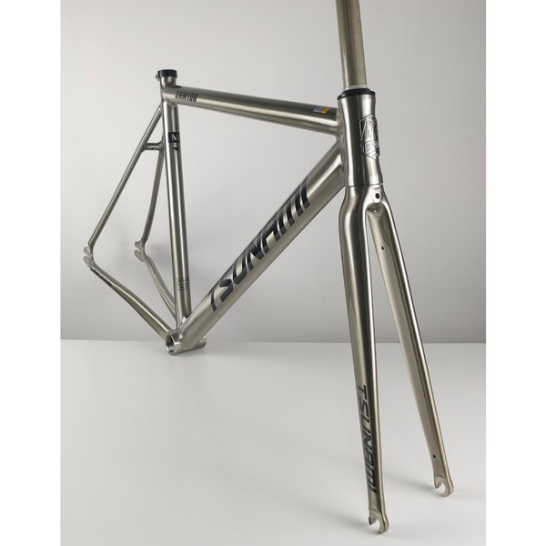 TSUNAMI BIKE SNM100 POLISHED FRAMESET FIXIE
