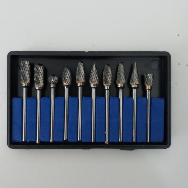 MATA BOR TUNER TUNNER CUNER BESI KAYU MINI DIE GRINDER SET 10PCS