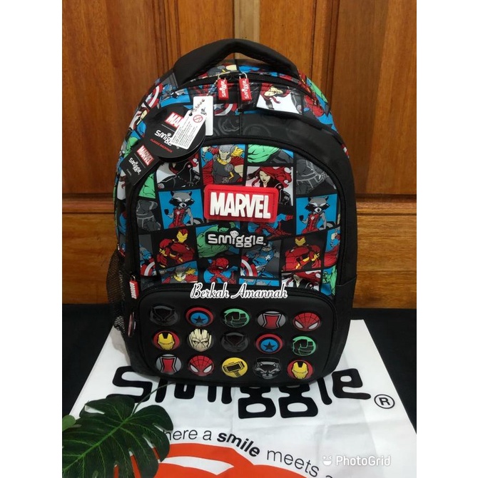 Smiggle marvel Avanger/Marvel series /Tas smiggle original
