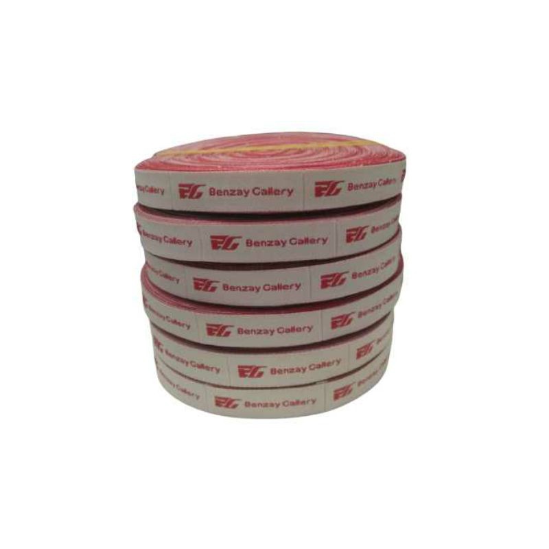 

LABEL WOVEN UK (2x8 cm) 2 WARNA | DENSITY 80 DOUBLE BENANG | BLOCK FULL