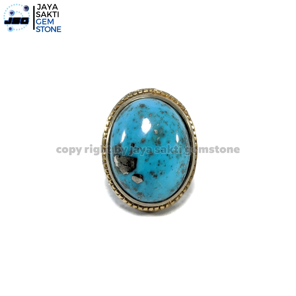 Natural Batu Akik Pirus Persia Original PP09