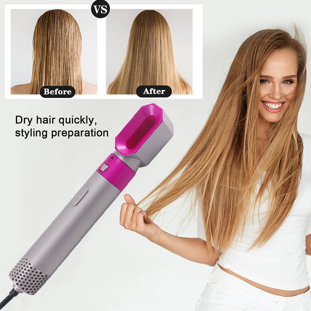 3 in 1 Comb 1552 - Sisir Pengering perawatan Rambut 3 in 1 Hair Dryer Comb Dryer RANDOM