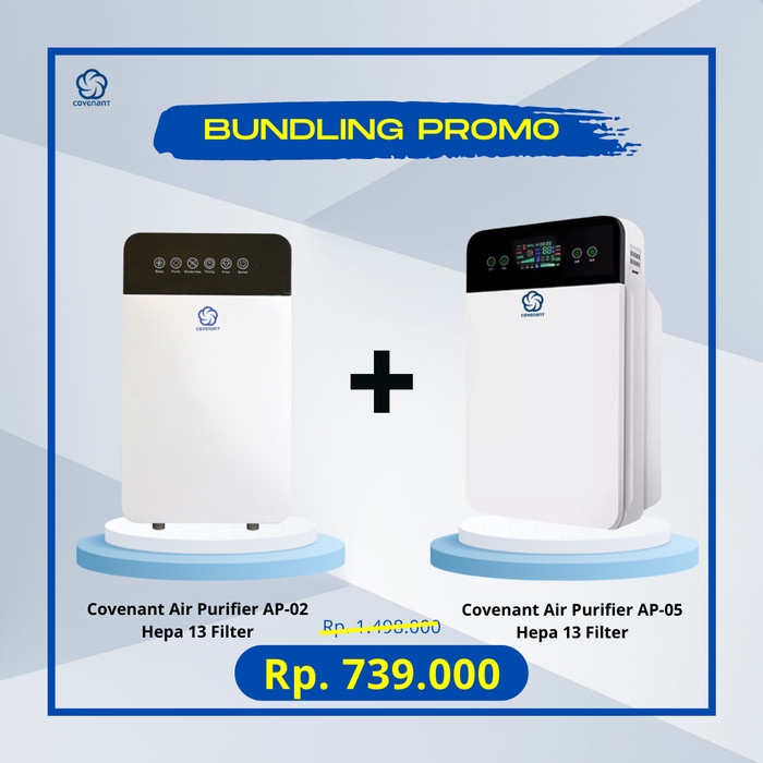 PROMO Promo Bundling Covenant Air Purifier AP-05+Covenant Air Purifier AP-02