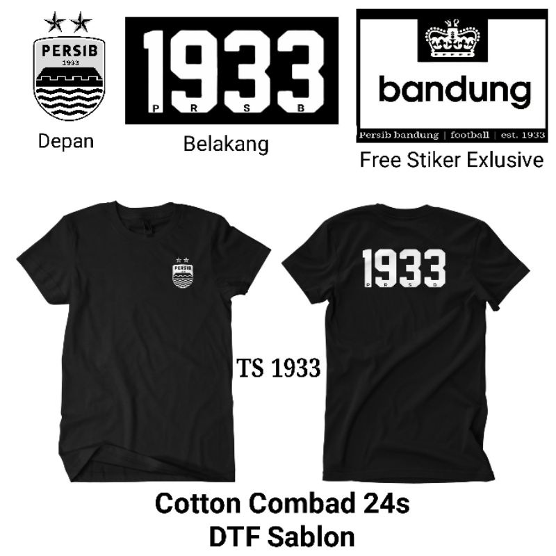 Baju Kaos Persib 1933 Kaos Viking Persib Bandung 1933
