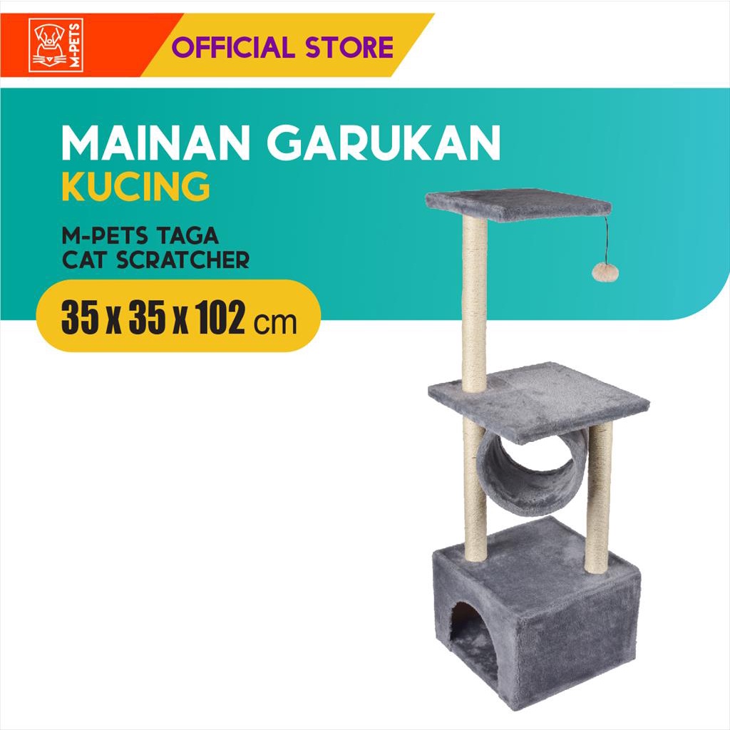 M-Pets Taga Cat Scratcher Toy / Mainan Garukan Kucing