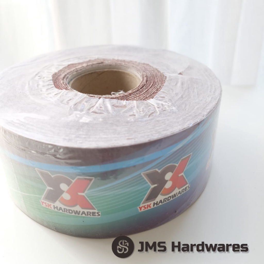 Kertas Amplas Roll Kain Meteran / Amplas Kayu Besi Tembok