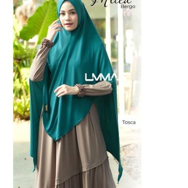 Bergo Milea UMMA Syari khimar jersey Khimar Milea mom UMMA