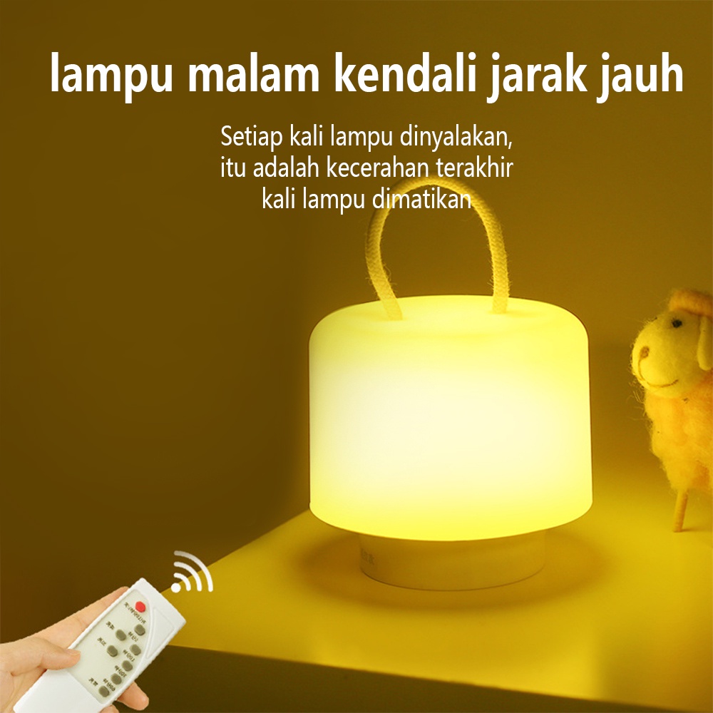 Lampu LED Lampu Meja LED Lampu Tanpa Kabel Lampu Samping Tempat Tidur Lampu Kamar Tidur Lampu Sampin