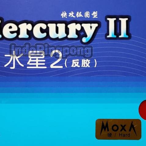 Yinhe Mercury II HARD (max) - Rubber Karet Pingpong Tenis Meja - Merah